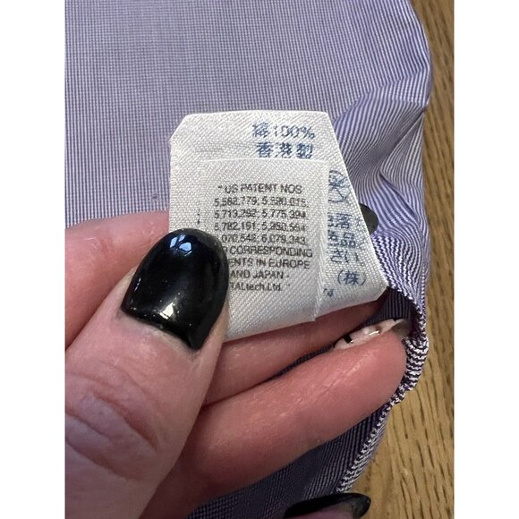 Lands Mens Shirt 16 1/2 34 Business Casual Office‎ Wear Neutral Occasion Wedding - Picture 12 of 12